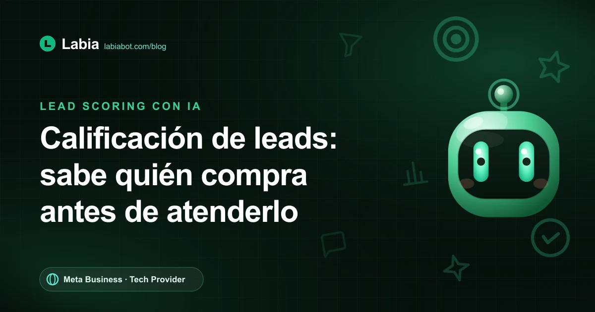 Calificación de leads con IA: cómo saber quién va a comprar antes de gastarle horas