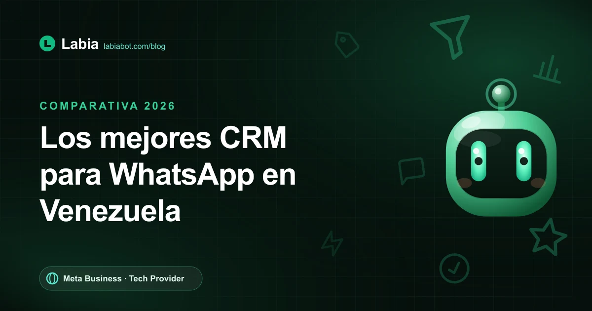 Los mejores CRM para WhatsApp en Venezuela (2026): comparativa honesta