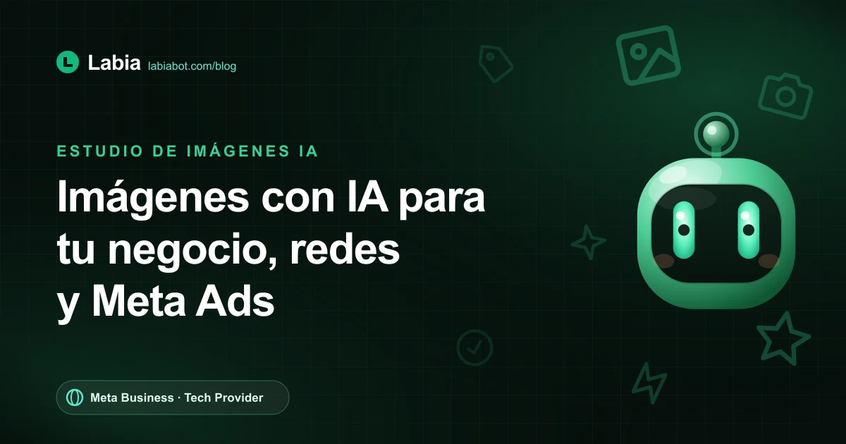 Generar imágenes con IA para tu negocio: catálogo, redes y Meta Ads sin diseñador