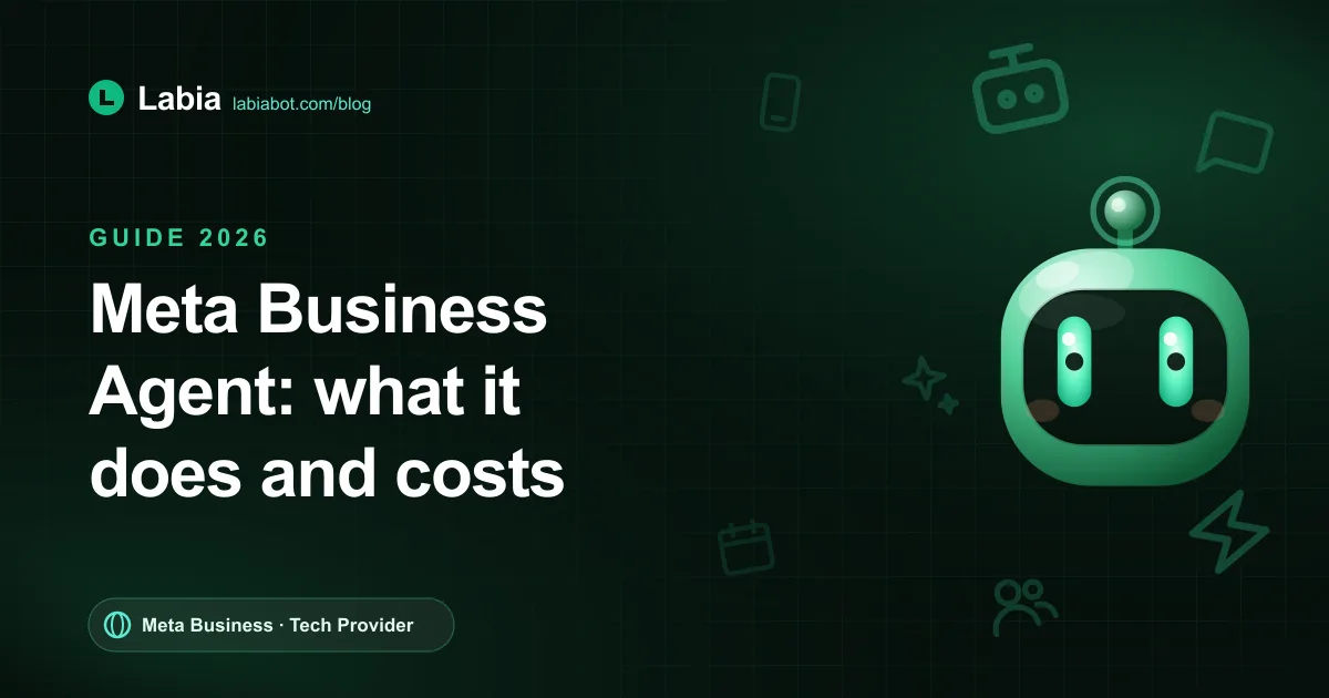 Meta Business Agent: what WhatsApp's built-in AI does, what it costs, and when you outgrow it (2026)